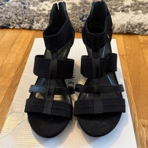 Alfani Black Strappy Sandals